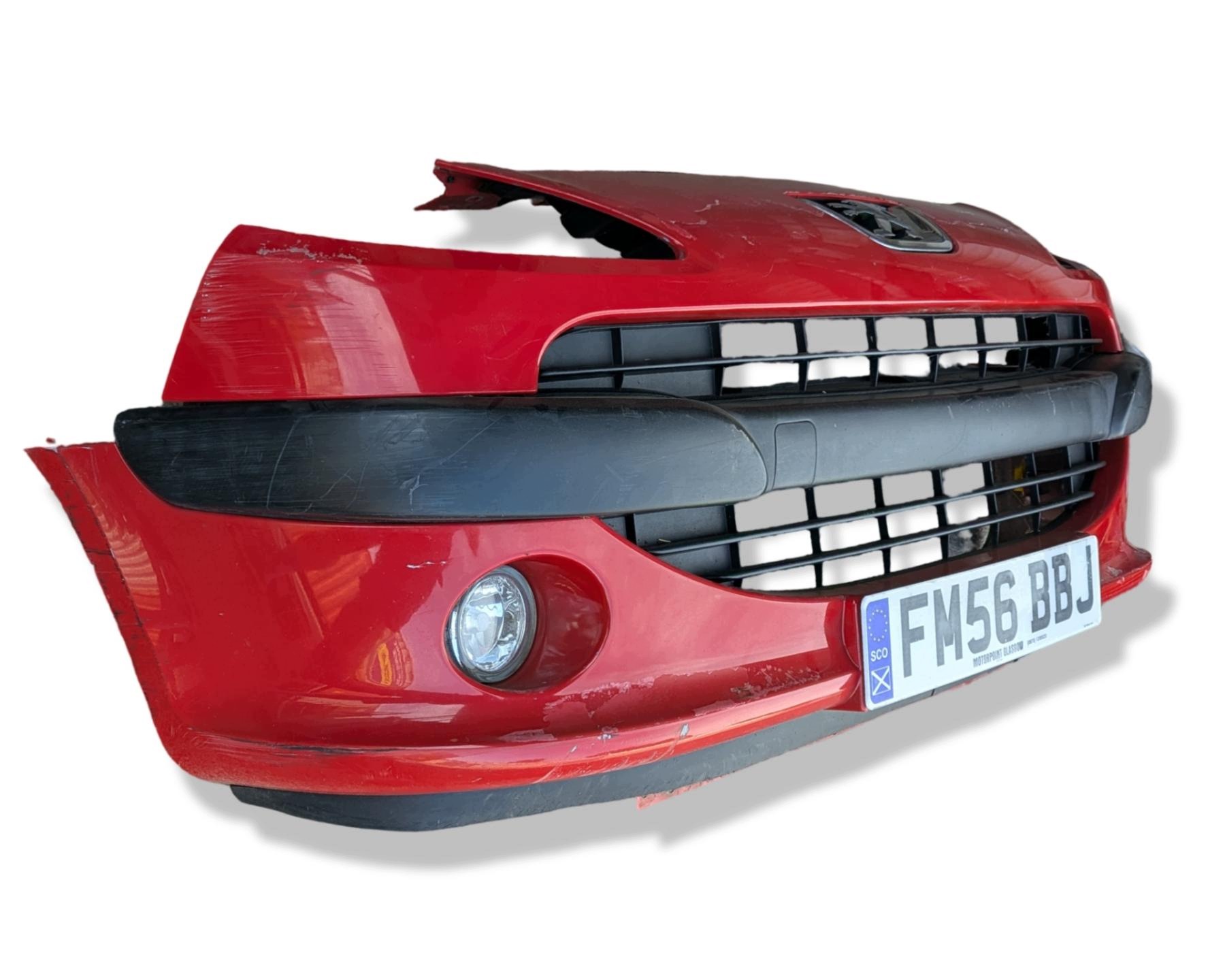 bumper front Peugeot 1007 2006 9651328777