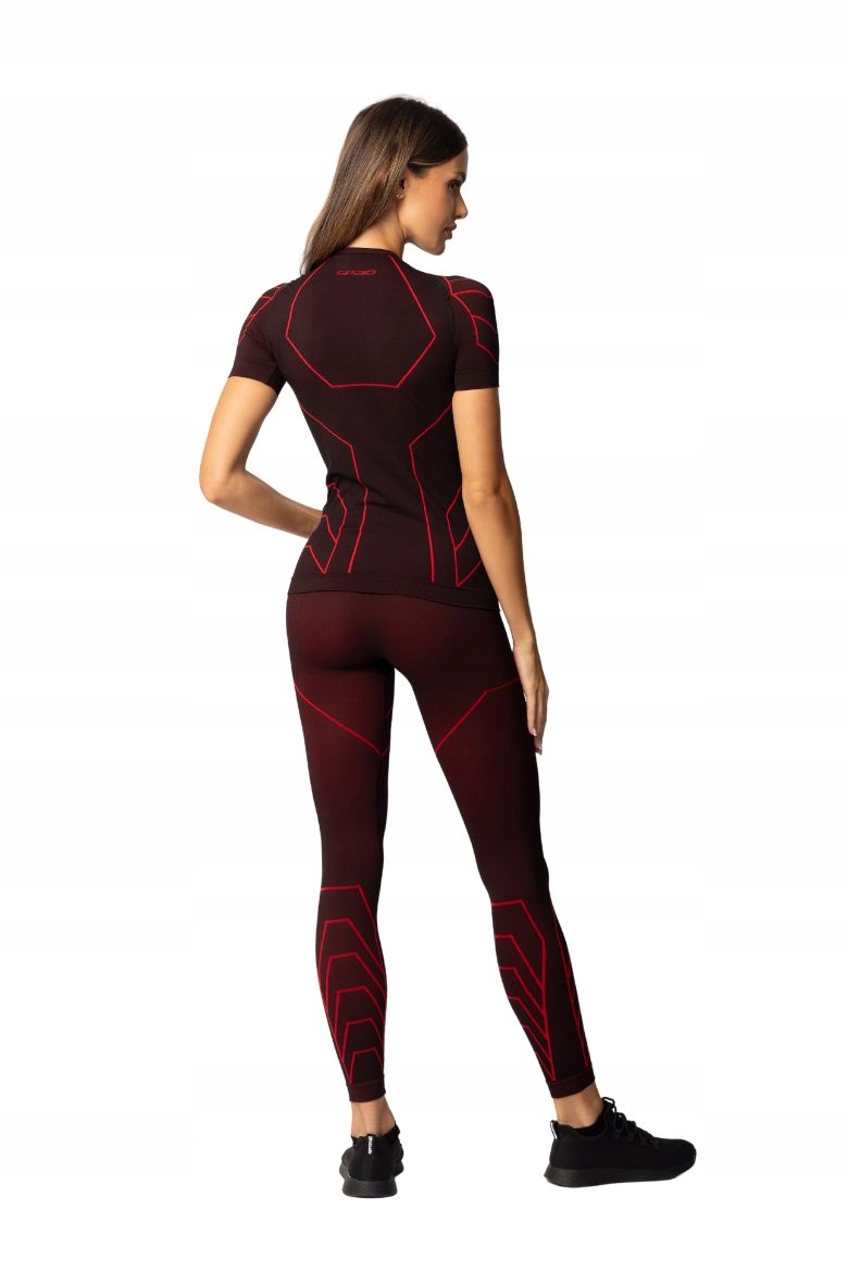 Koszulka termoaktywna krótki rękaw SPAIO Rapid motocykl na lato damska M Model Rapid