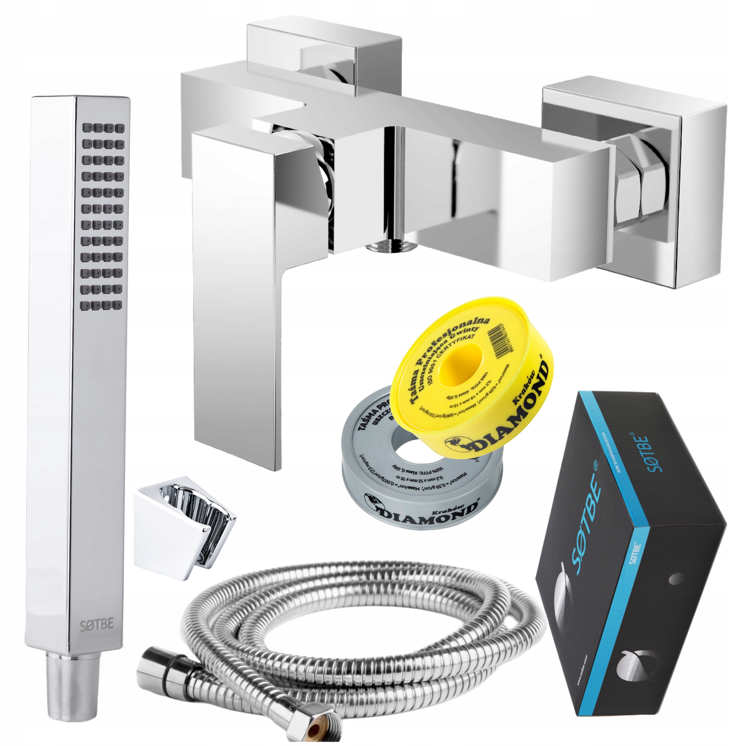 Sprchová Batéria Sada sprchová hadica slúchadlo držiak VOR-SO-80289738