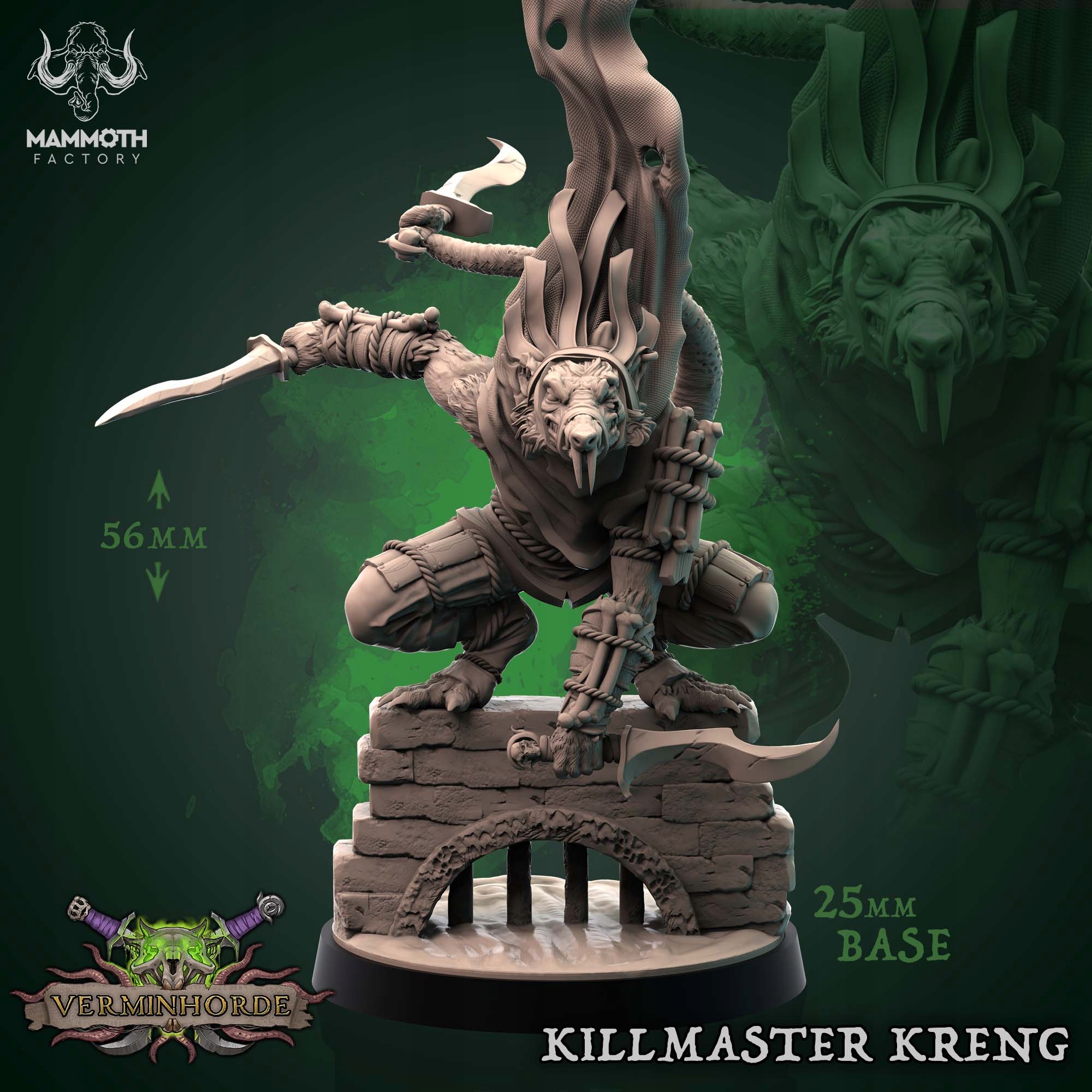Killmaster Kreng - Druk 3D - Mammoth Factory