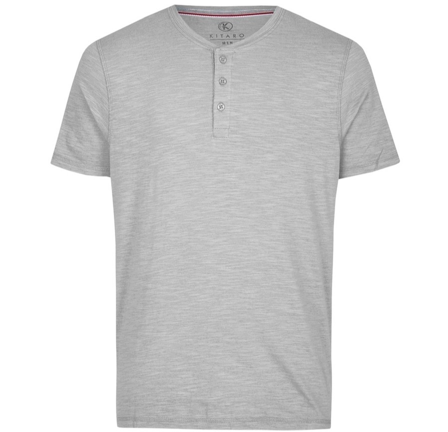 Kitaro Velká Tričko Šedá vel 4XL obvod 146 cm