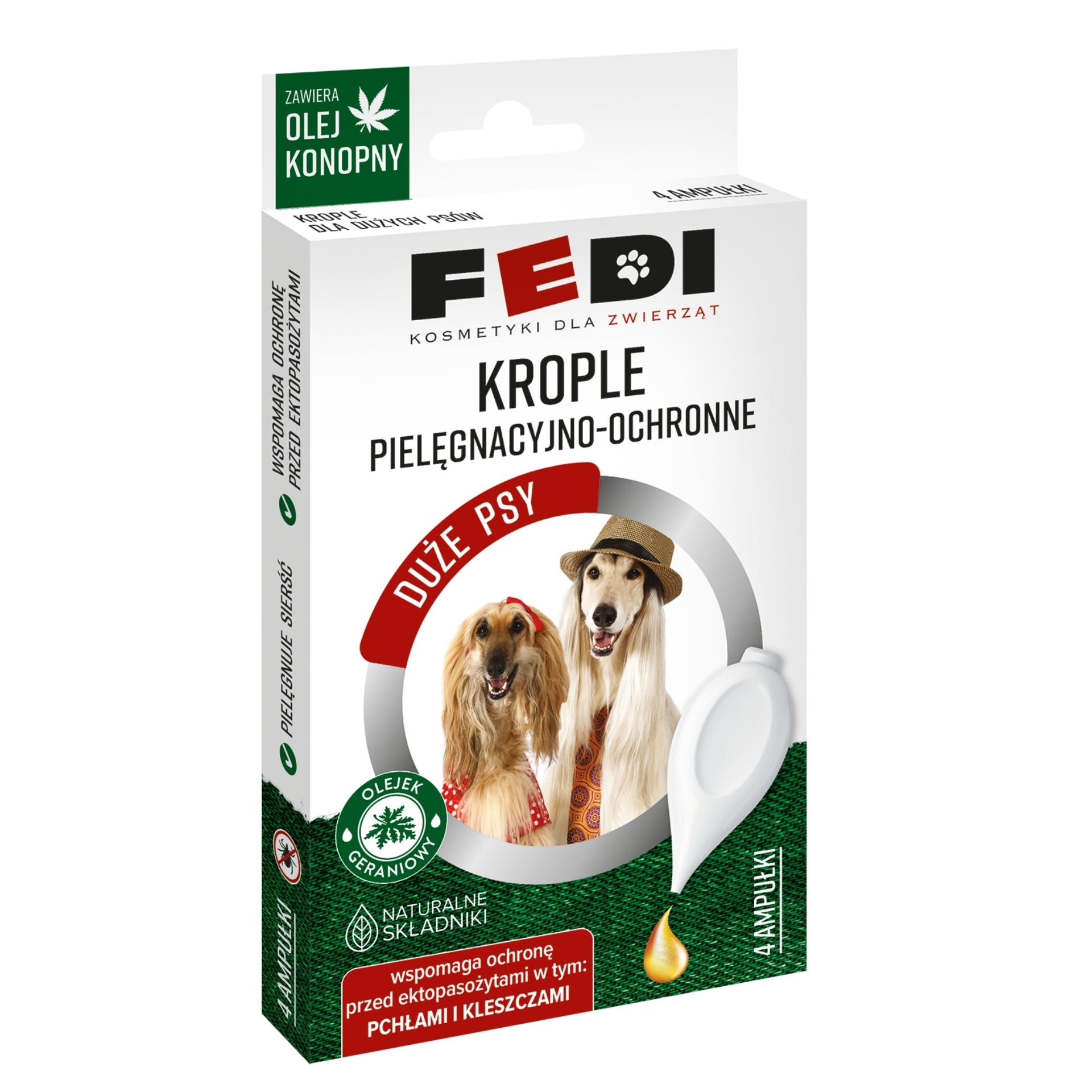 

Krople na pchły i kleszcze dla dużych psów