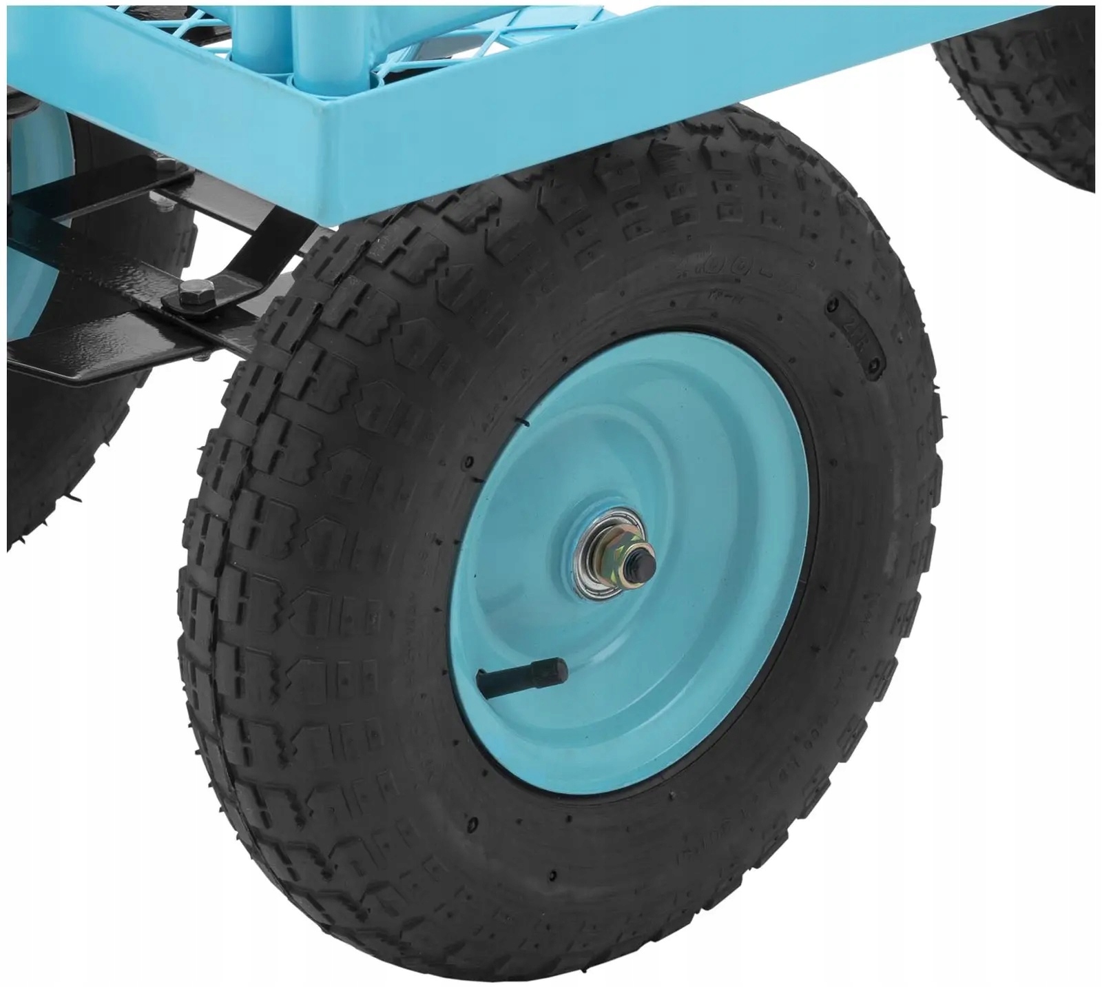 Wózek transportowy ogrodowy 400kg zdejm bar Hillvert HT-TWIN-400 10090382
