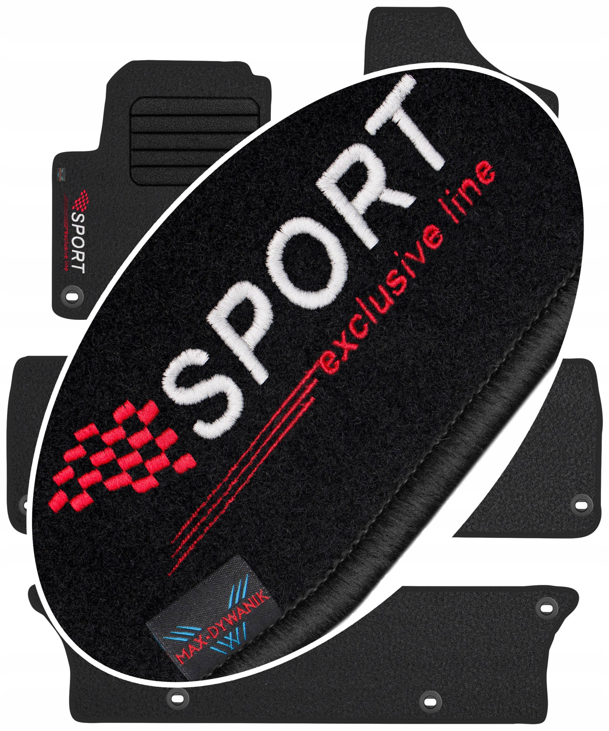 Ford Galaxy I 7os 1995-2006 Koberce do auta
