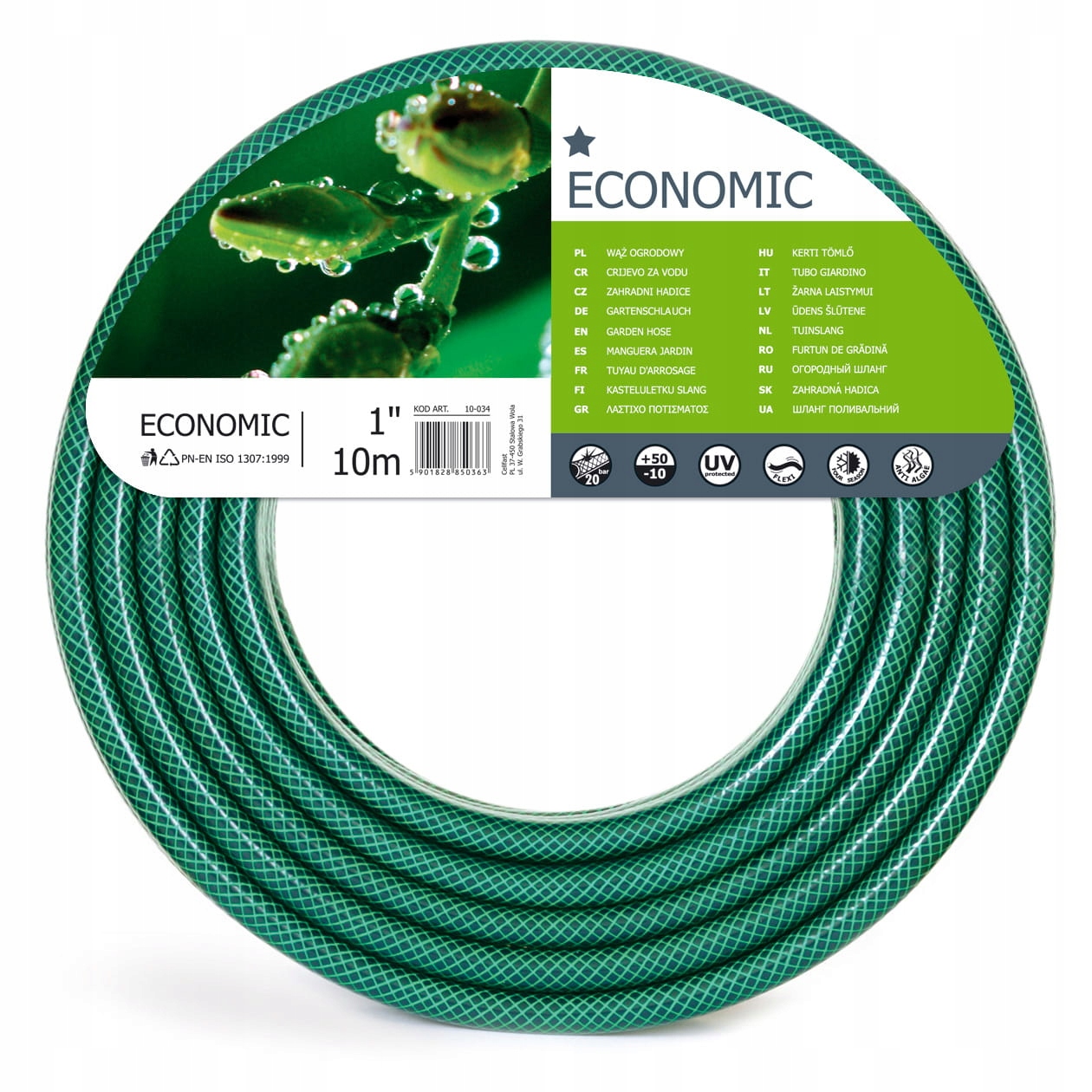 

Wąż Ogrodowy Economic 1'' 10M 10-034 Cell-fast