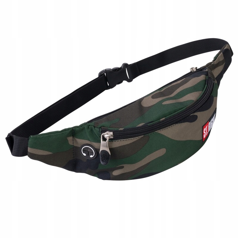 SASZETKA NA PASEK nerka STRIGHT moro MAJEWSKI Kolor Odcienie brązu i beżu Odcienie zieleni