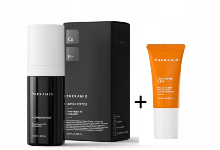 Theramid Copper Peptide terapia 30ml+Theramid Tetramid C.E.F.10ml