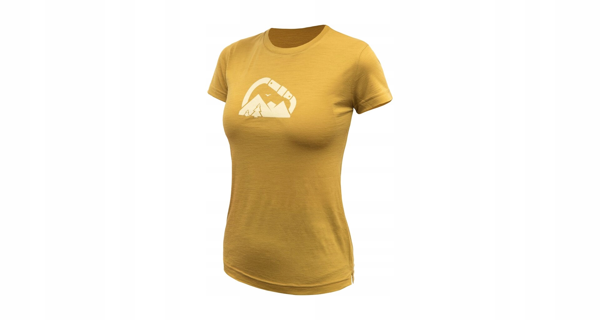 Sensor Merino Air Summit Dámské Triko Kr.rukáv Mustard Velikost L