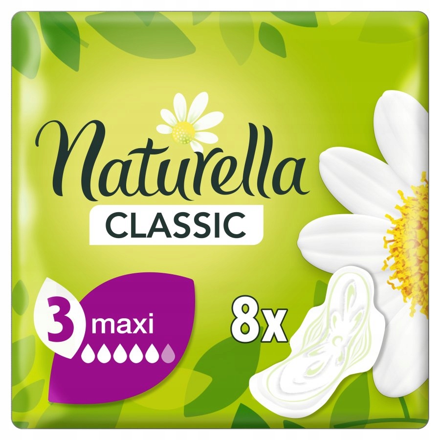 

Naturella Podpaski Classic Maxi Skrzydłka 8 szt.