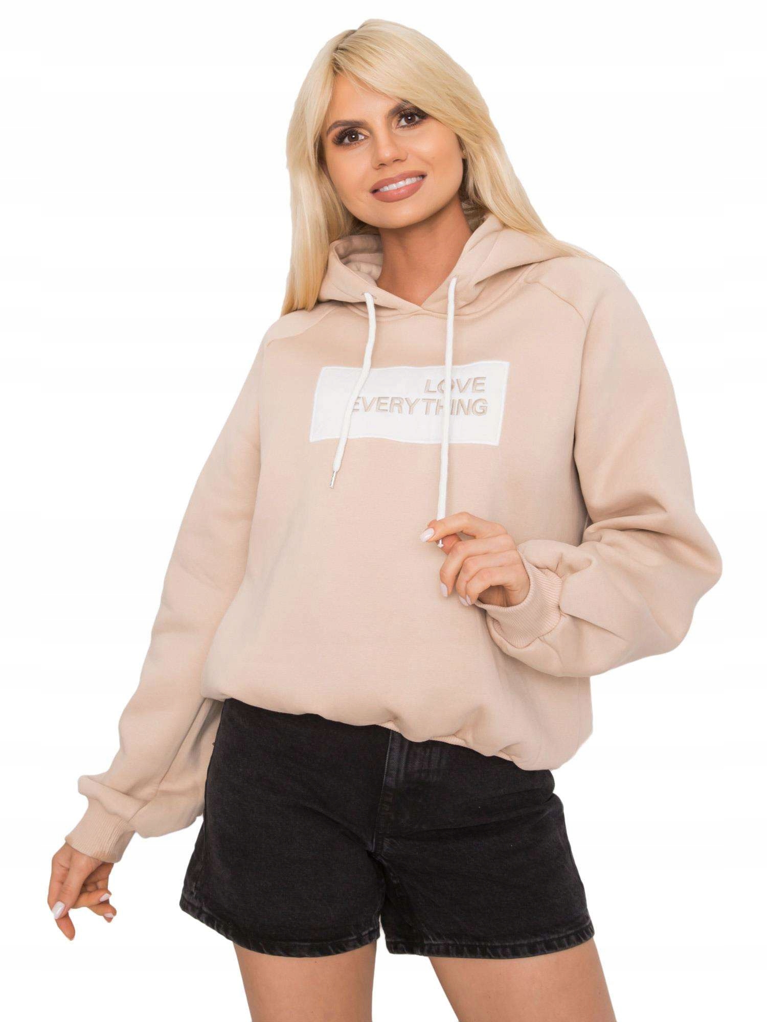 

Damska Bluza Ocieplana z kapturem - L/XL
