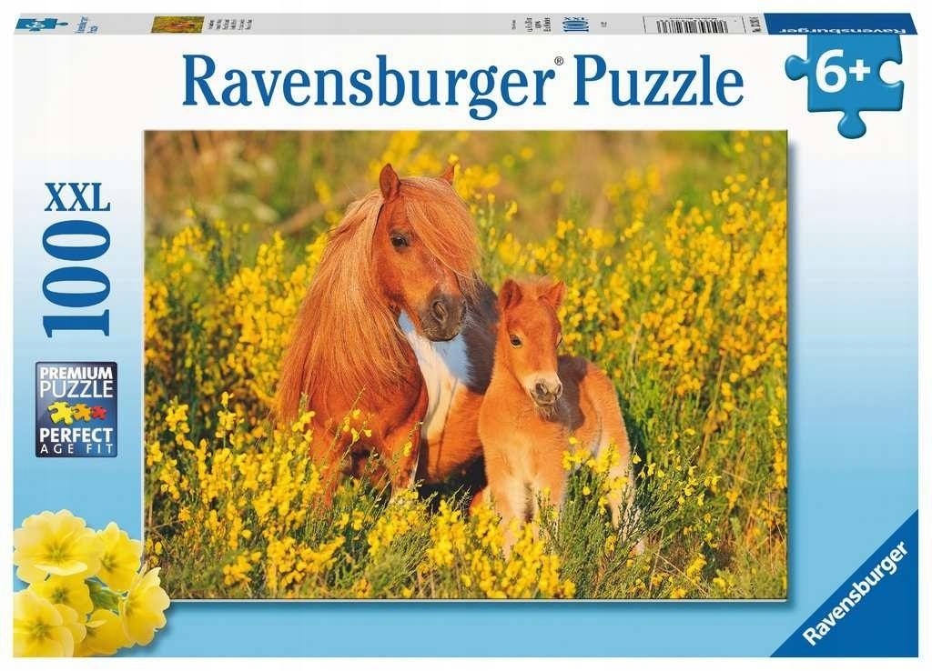 

Puzzle XXL 100 Kucyki konie koniki Zwierzęta
