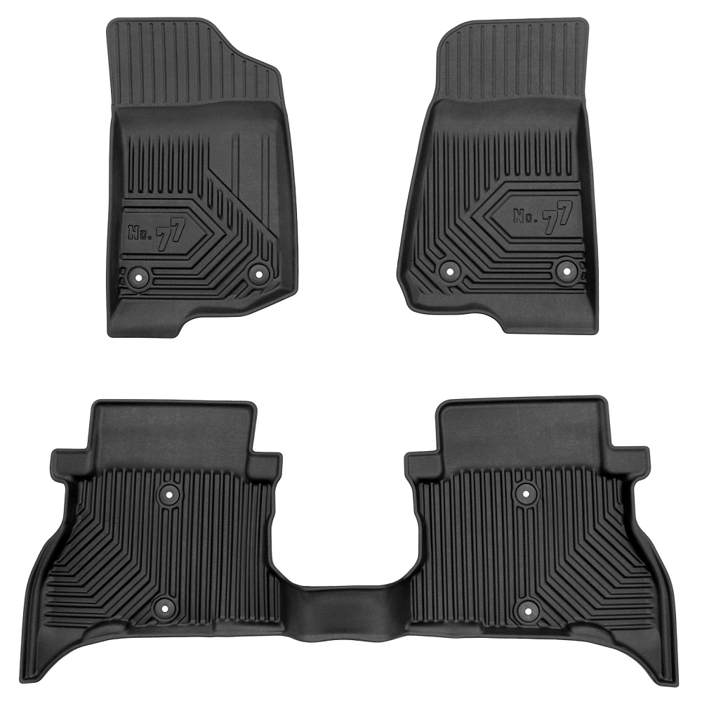 

Jeep Wrangler 4xe 2021- Dywaniki Gumowe Korytka 77