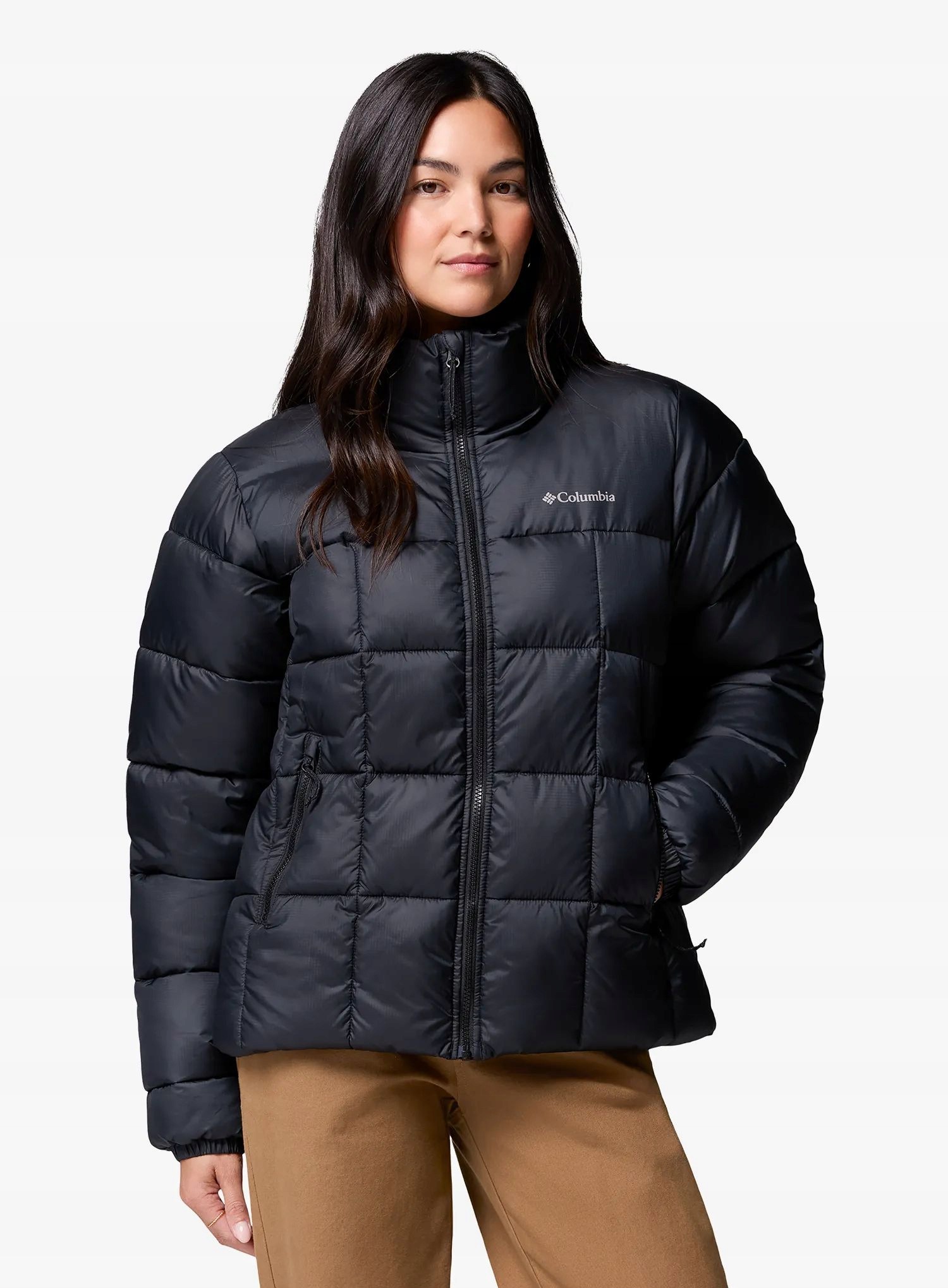 Dámská zateplená bunda Columbia Puffect III Full Zip Jacket černá M