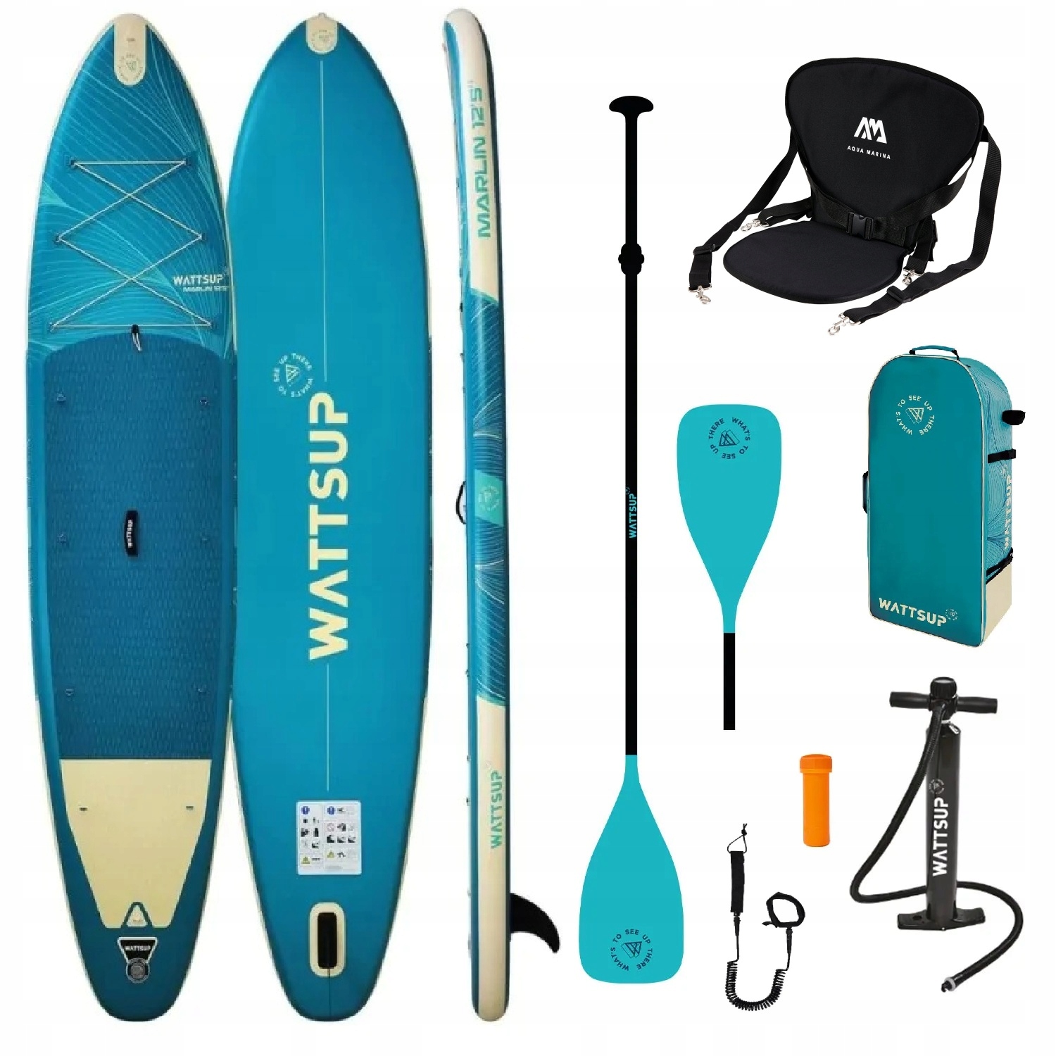Deska Sup Pompowana Wattsup Marlin 12.5 Combo