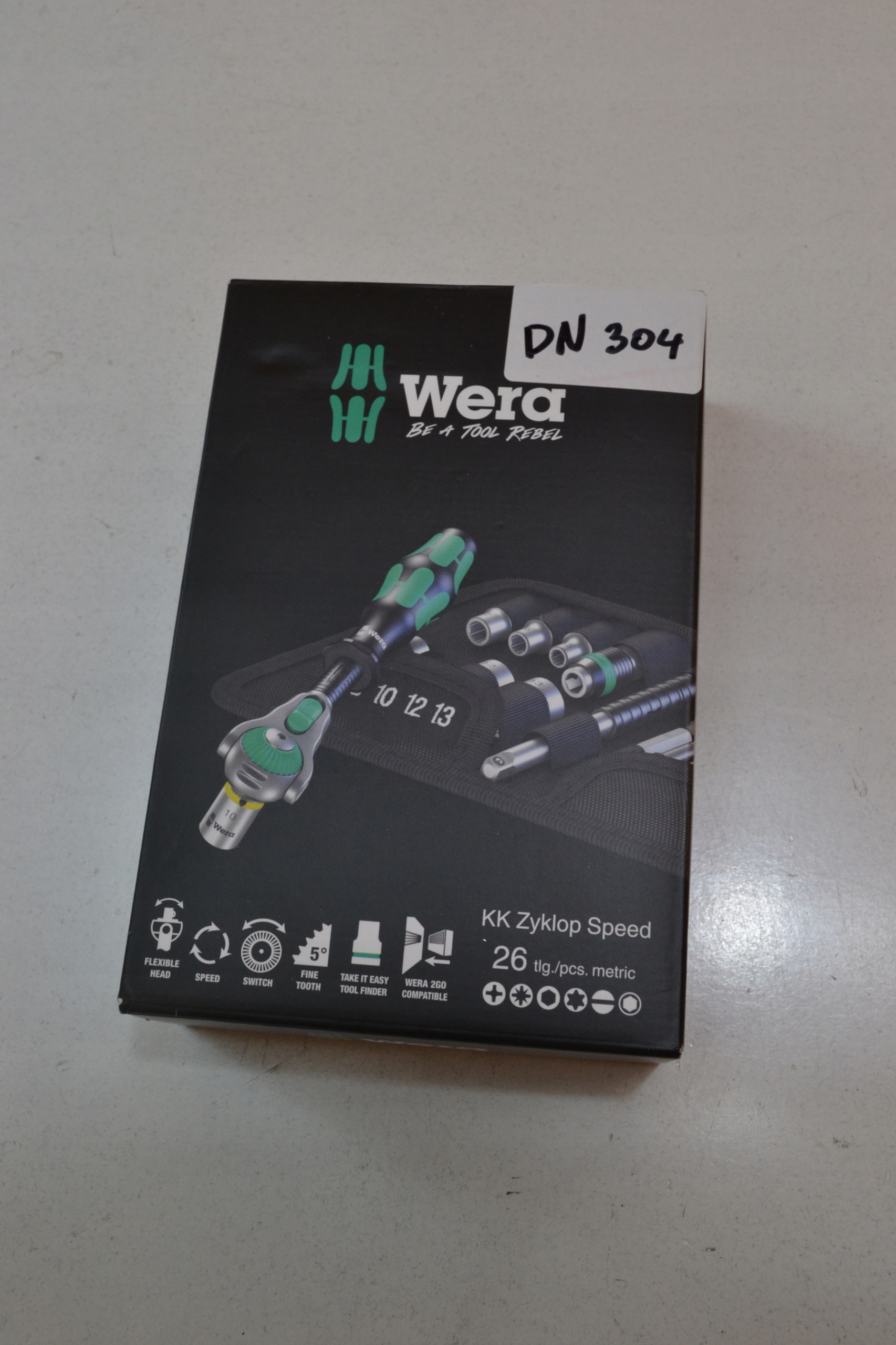 Wera zestaw kluczy 26 sztuk -5% Liczba elementów w zestawie 26