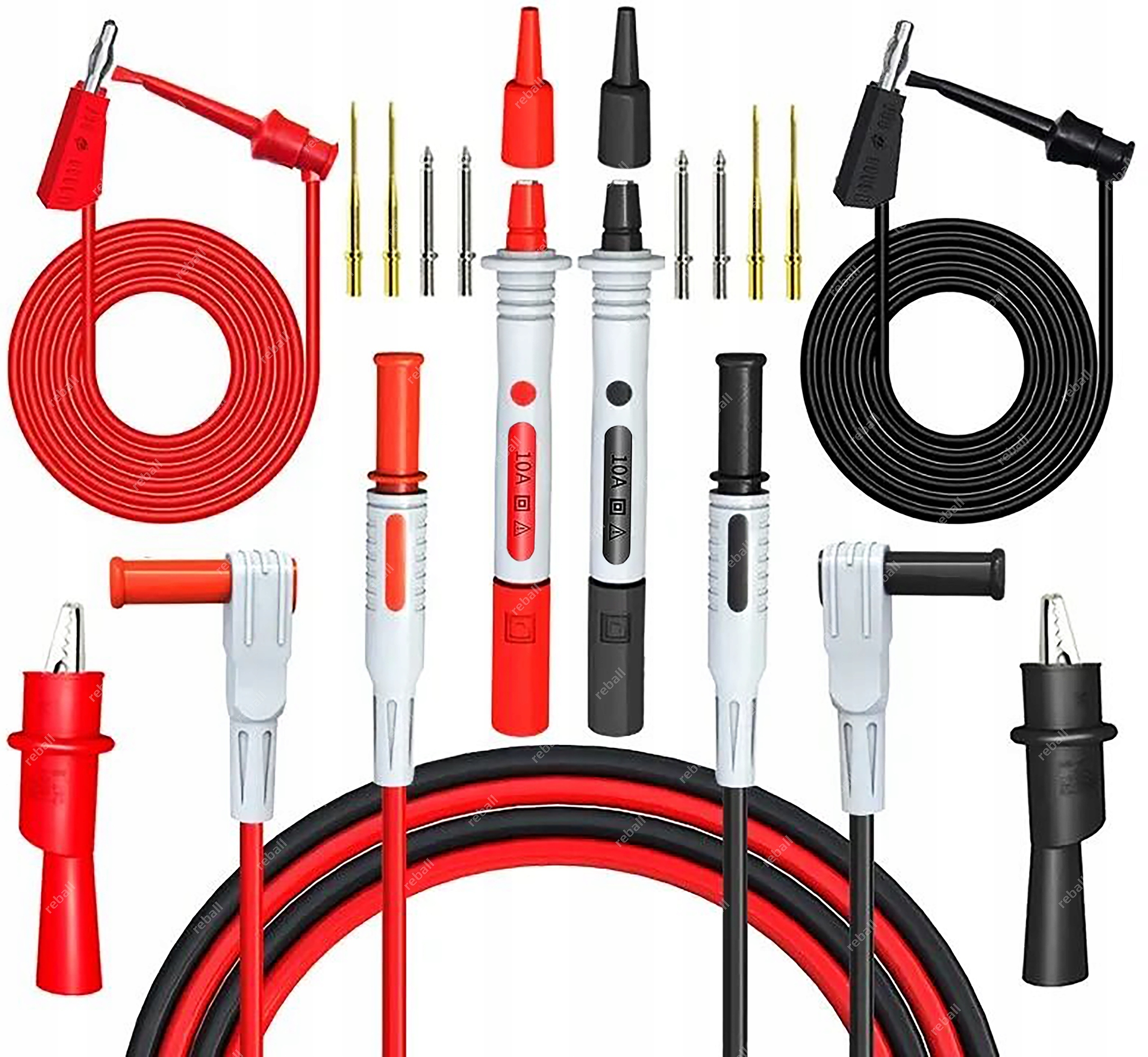 Měřící Kabely Pro Měřič Krokodylky Sondy Cleqee P1308B 18v1