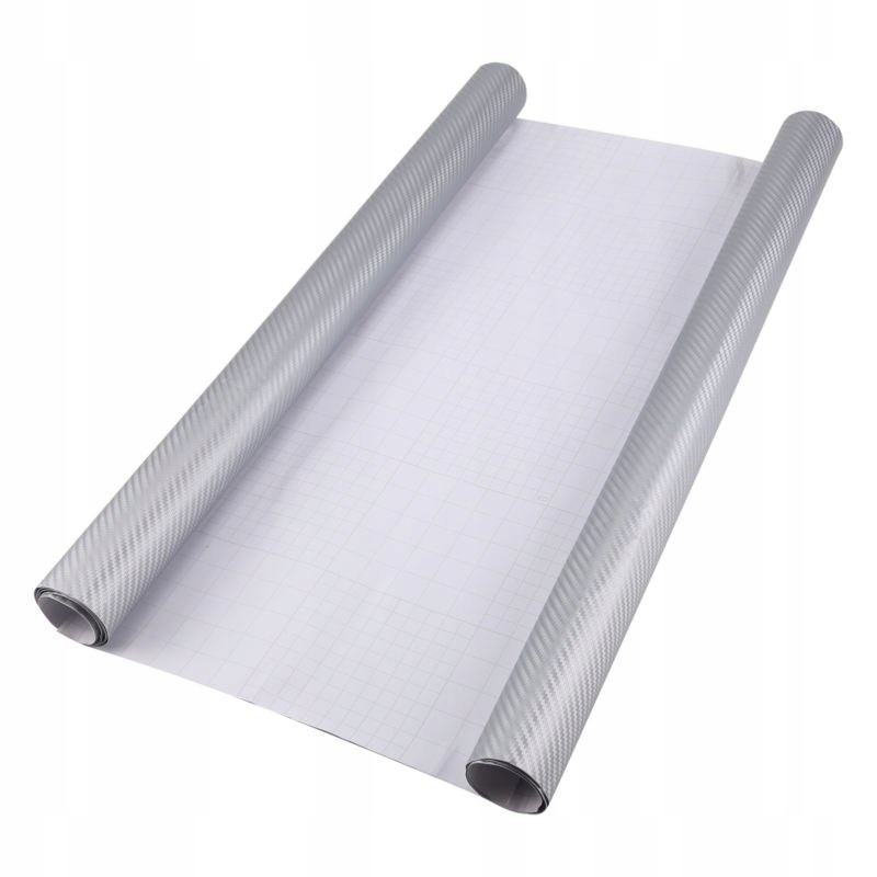 FOLIA 3D 127 x 50cm OKLEINA KARBON SREBRNA CARBON Szerokość produktu 127 cm