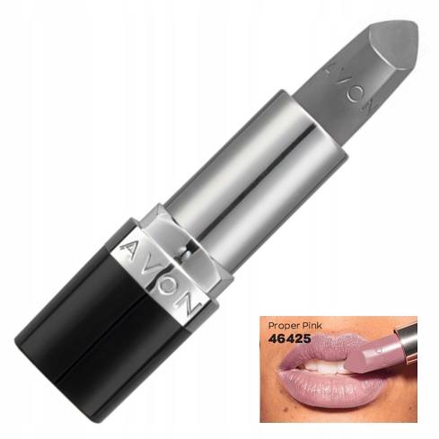 avon ULTRAkremowa szminka do ust PROPER PINK 46425