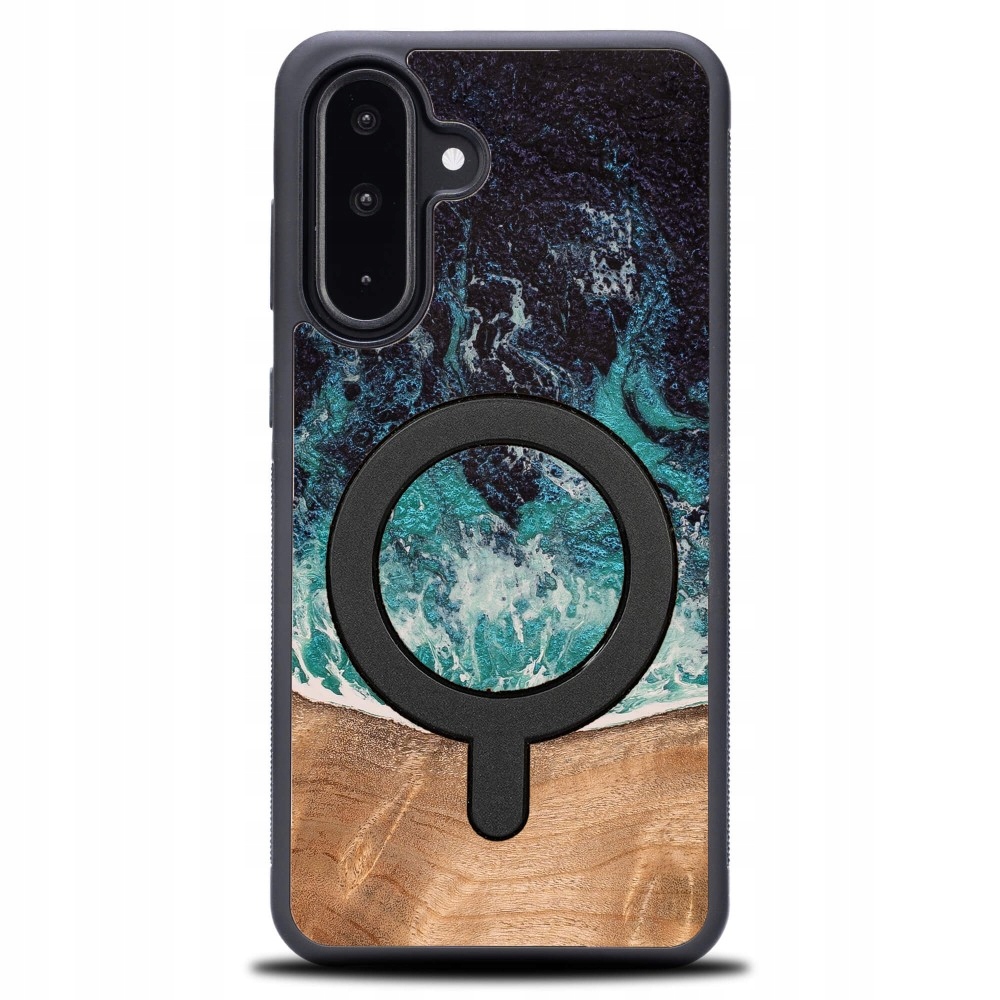 Pouzdro Bewood Unikátní pro Samsung Galaxy A36 5G Dream Island s MagSafe