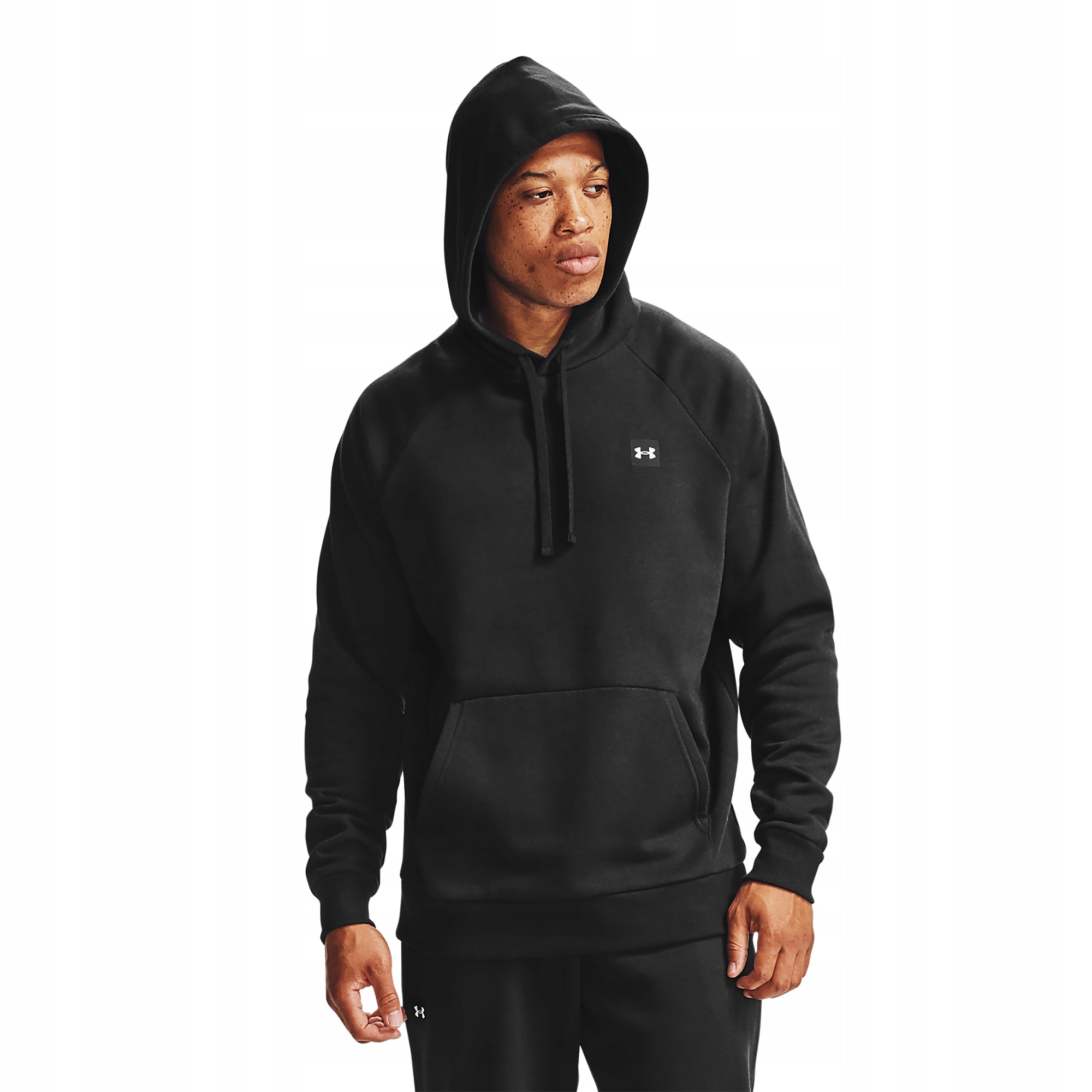 Bluza męska Under Armour Rival Hoodie black/onyx white XL