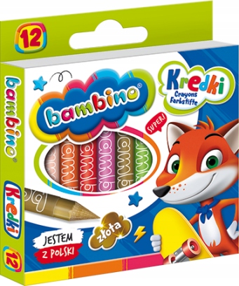 

Kredki bambino Majewski 5903235000225