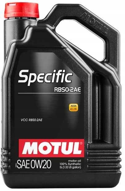 Olej silnikowy Motul 0W20 5L Specific RBS0-2AE