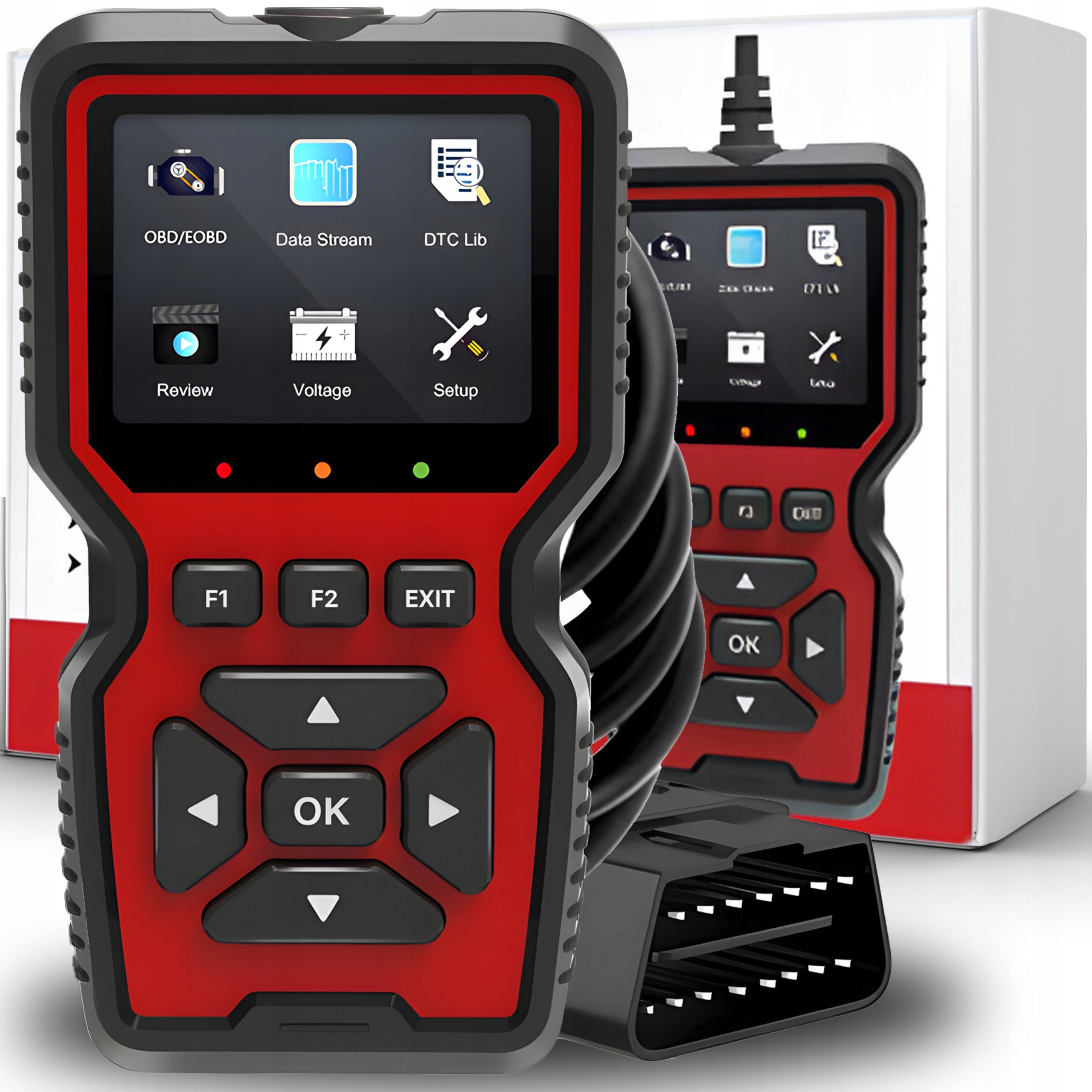 Diagnostyczny Tester Interfejs OBD2 Skaner Uniwersalny Do Auta Komputer