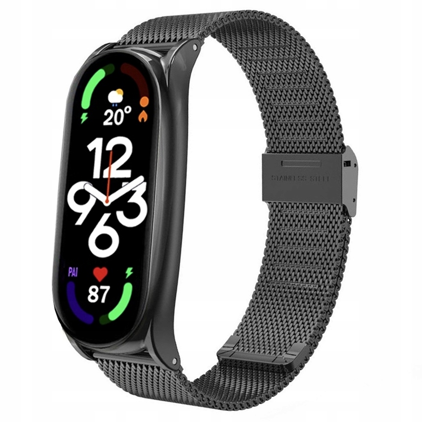 

Pasek Bransoleta do Xiaomi Mi Band 7, Czarna