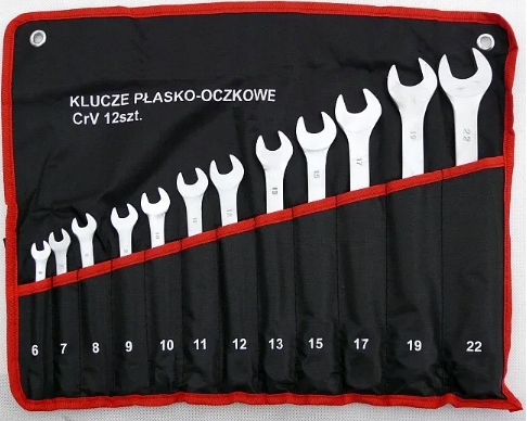 ZESTAW 109el KLUCZY + GRATIS KLUCZE PŁASKIE 6-22mm ***OKAZJA*** Kod producenta B109