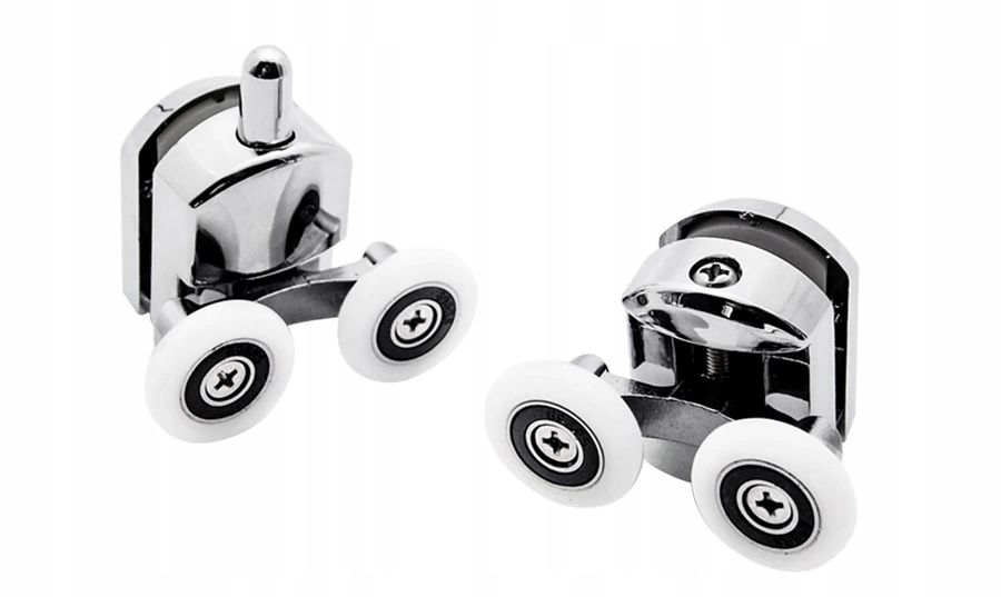 8x ROLKI KÓŁKA DO KABINY PRYSZNICOWEJ CHROM 23mm Kod producenta APT_AG527D