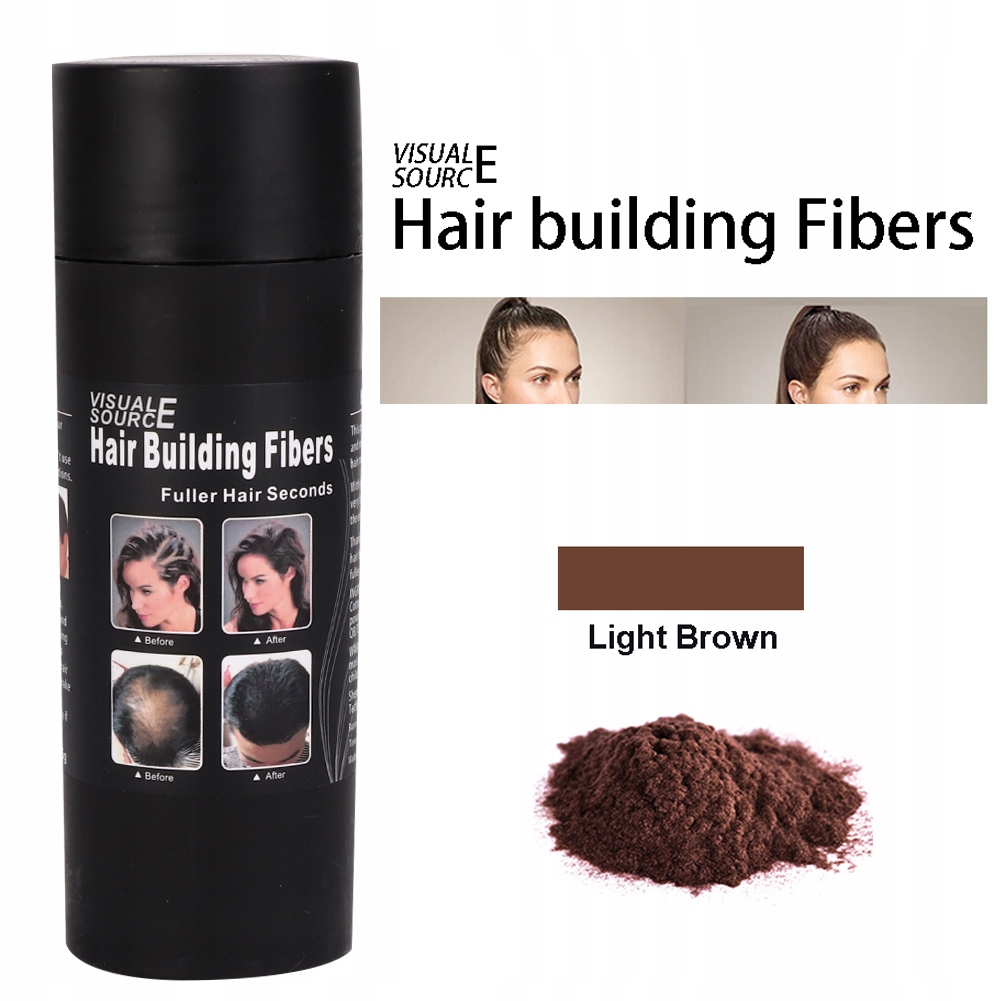 ZAGĘSZCZACZ DO WŁOSÓW 15g ZAGĘSZCZANIE MIKROWŁÓKNA JASNOBRĄZOWY Producent wyrobu medycznego 1413200051611