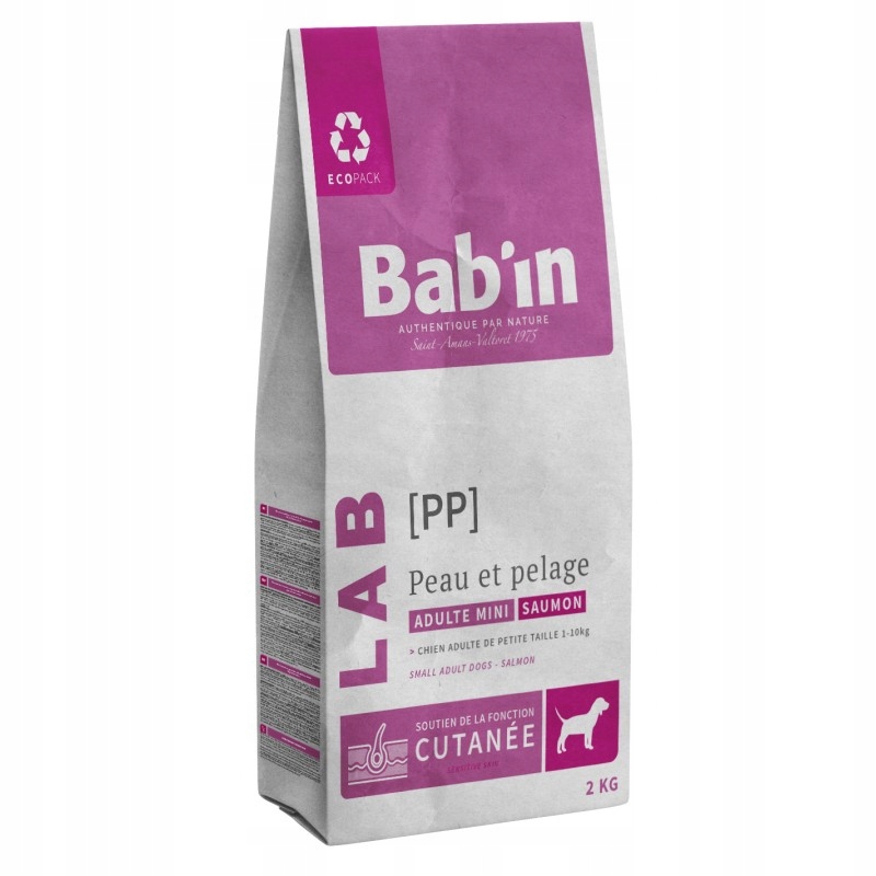 Bab'in Lab Skin & Coat Mini – kůže a srst pro psy 2 kg