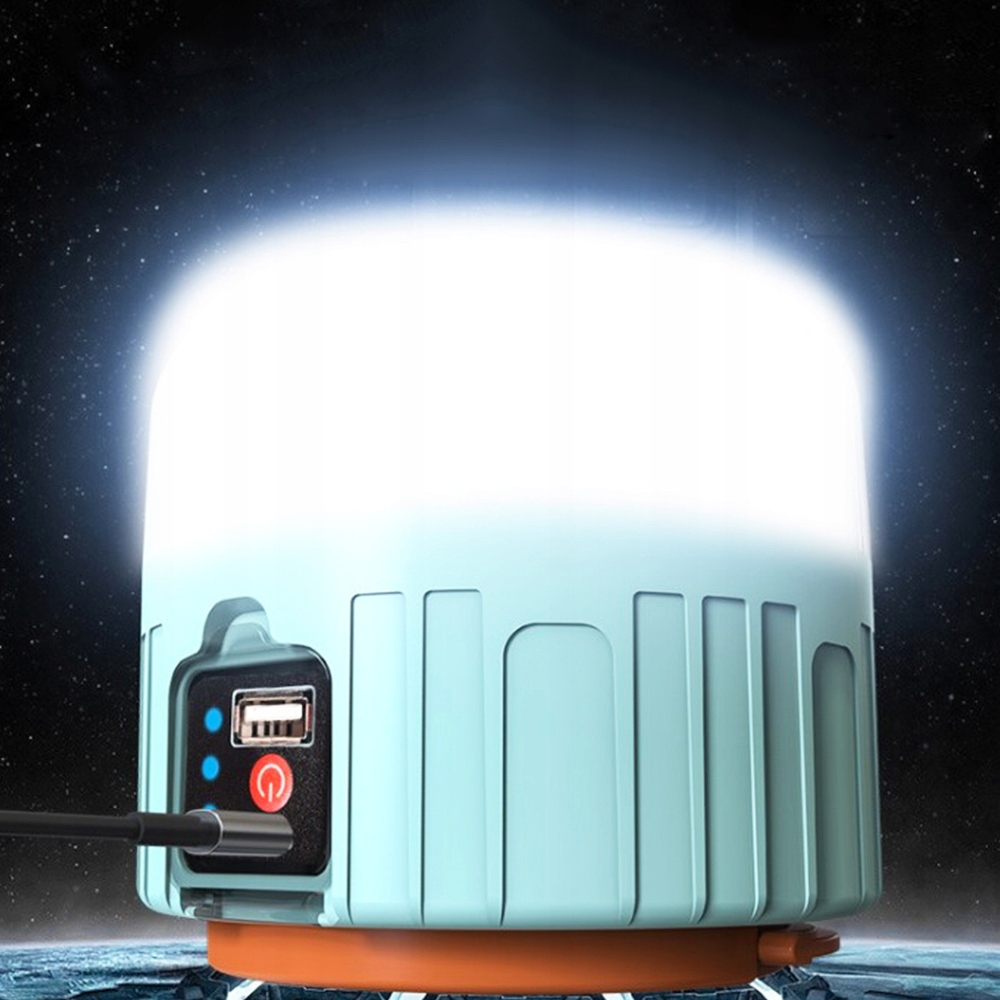 SOLARNA LAMPA KEMPINGOWA AKUMULATOROWA USB LAMPA LED DO NAMIOTU Z PILOTEM Rodzaj akumulatorowa