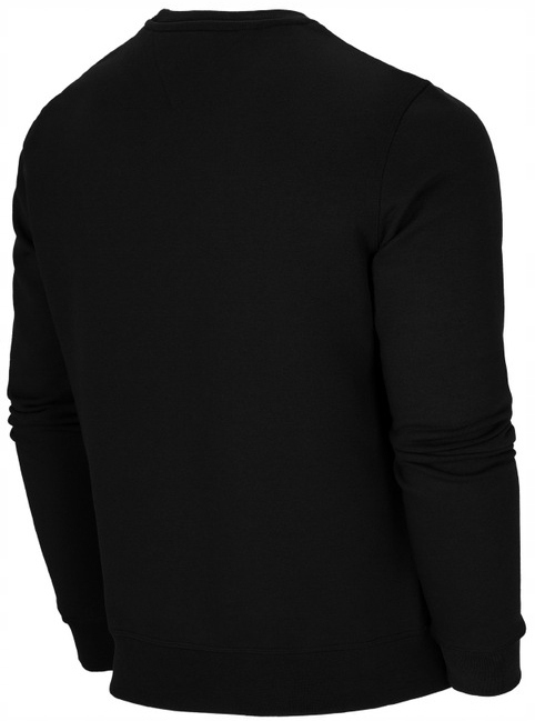 TOMMY HILFIGER BLUZA MĘSKA CZARNA EST ORGANIC COTTON NA PREZENT / L Model Hilfiger Captain