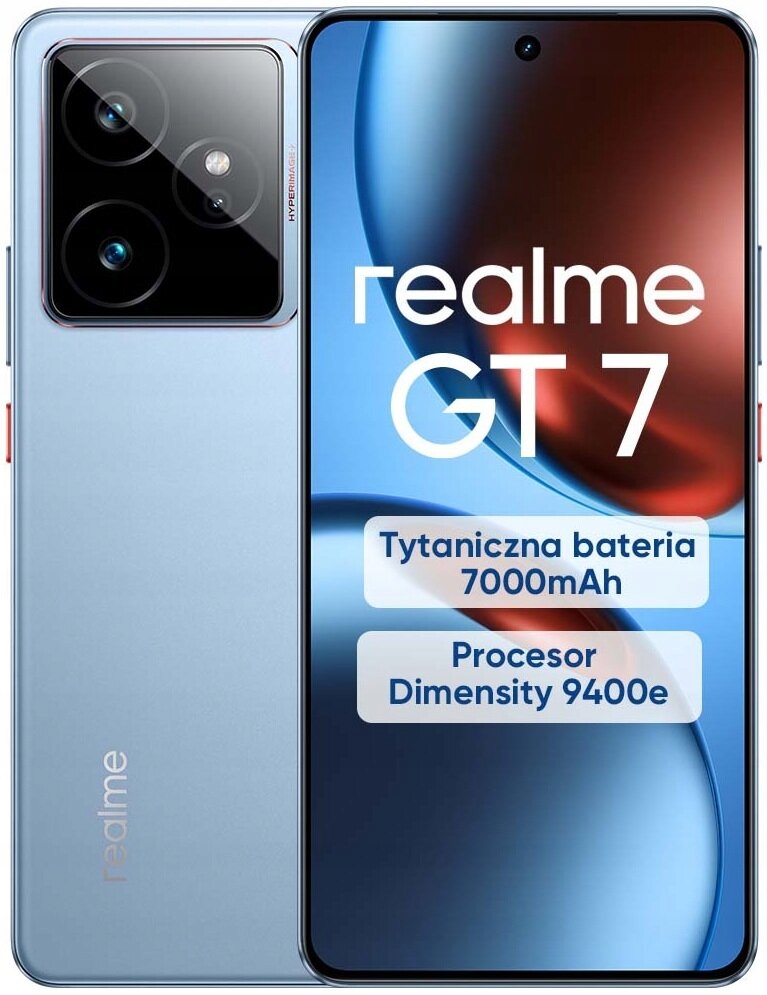 Smartfón realme Gt 7 12/256GB 5G Oled Nfc Dual Sim Modrý IceSense Blue