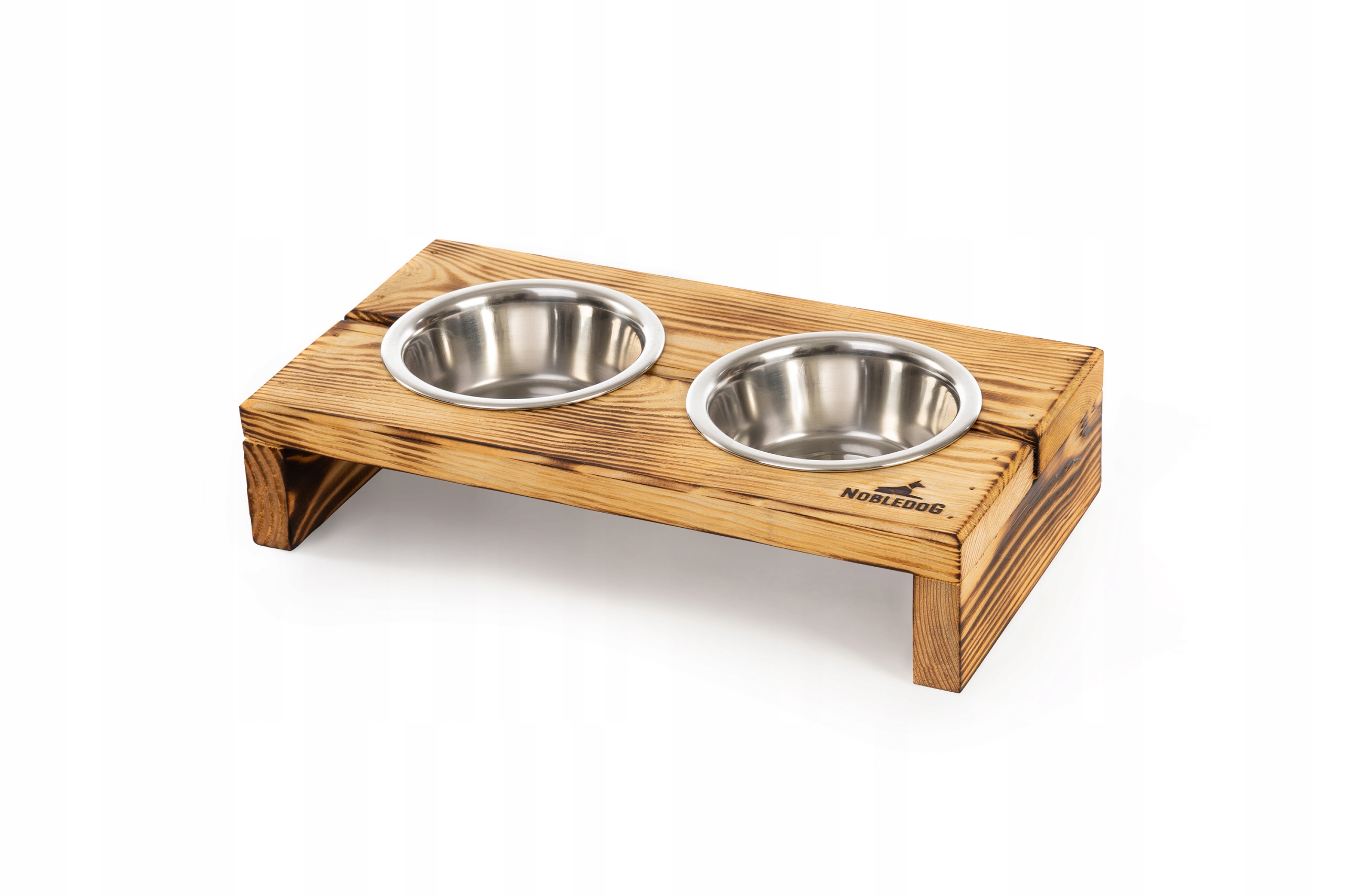 Stojan na misku kovový Nobledog béžový 0,45 l