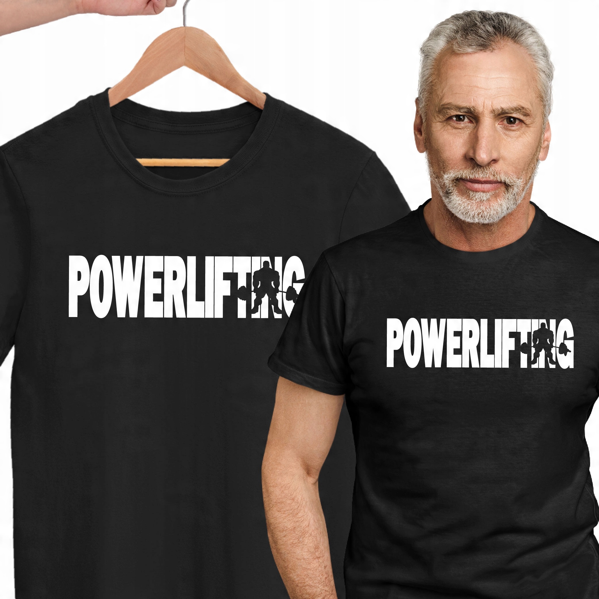 

Koszulka Tshirt Powerlifting Trójbój Siłownia
