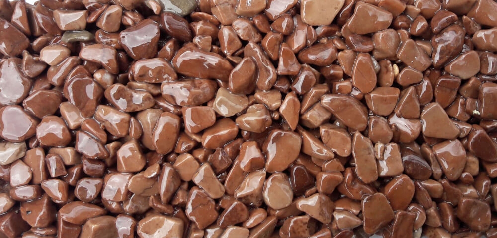 Mramorová drť pro kamenný koberec Marrone Mogano 4-8 mm 25 kg