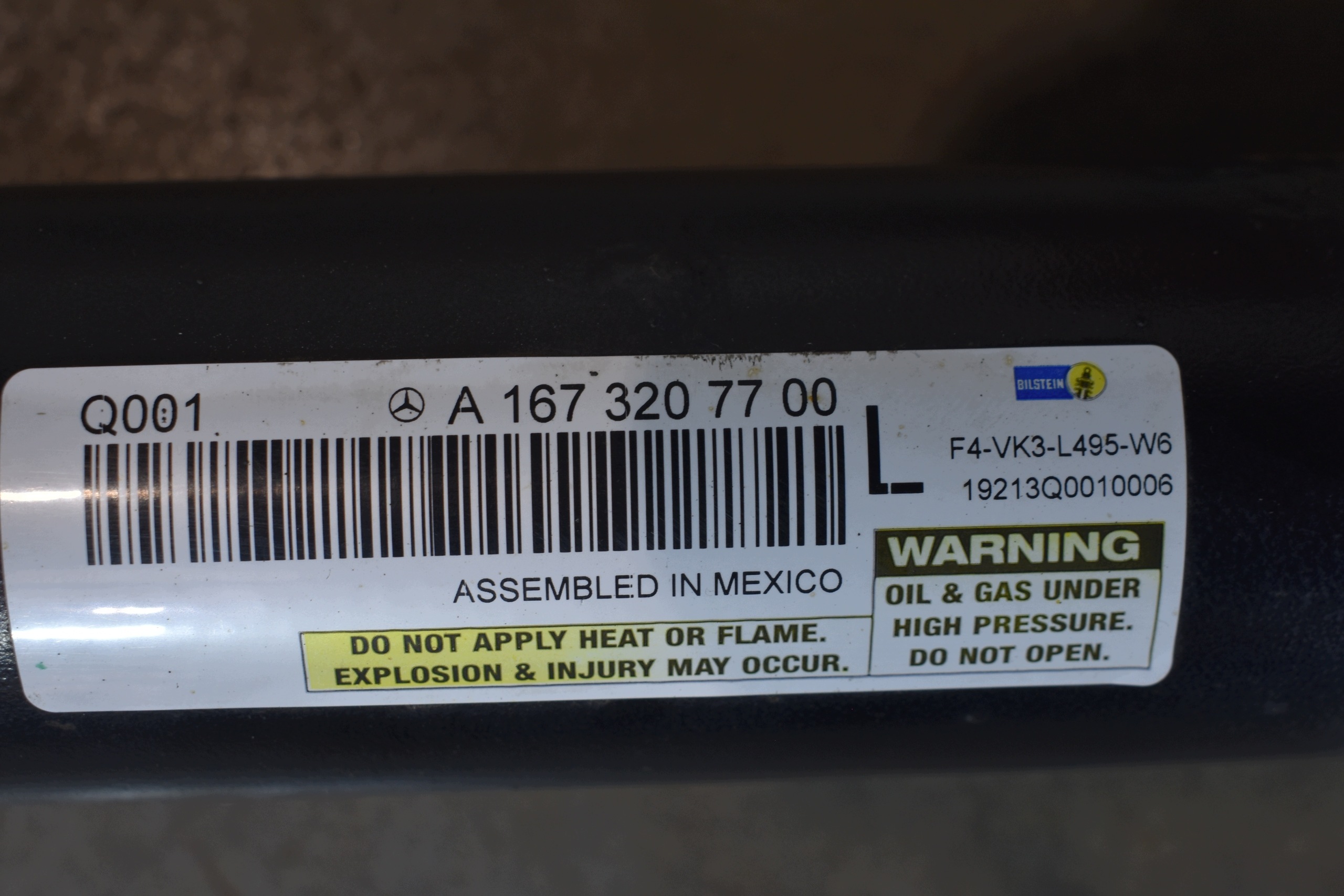 IDEALNY shock absorber rear part rear left MERCEDES GLS X167 1