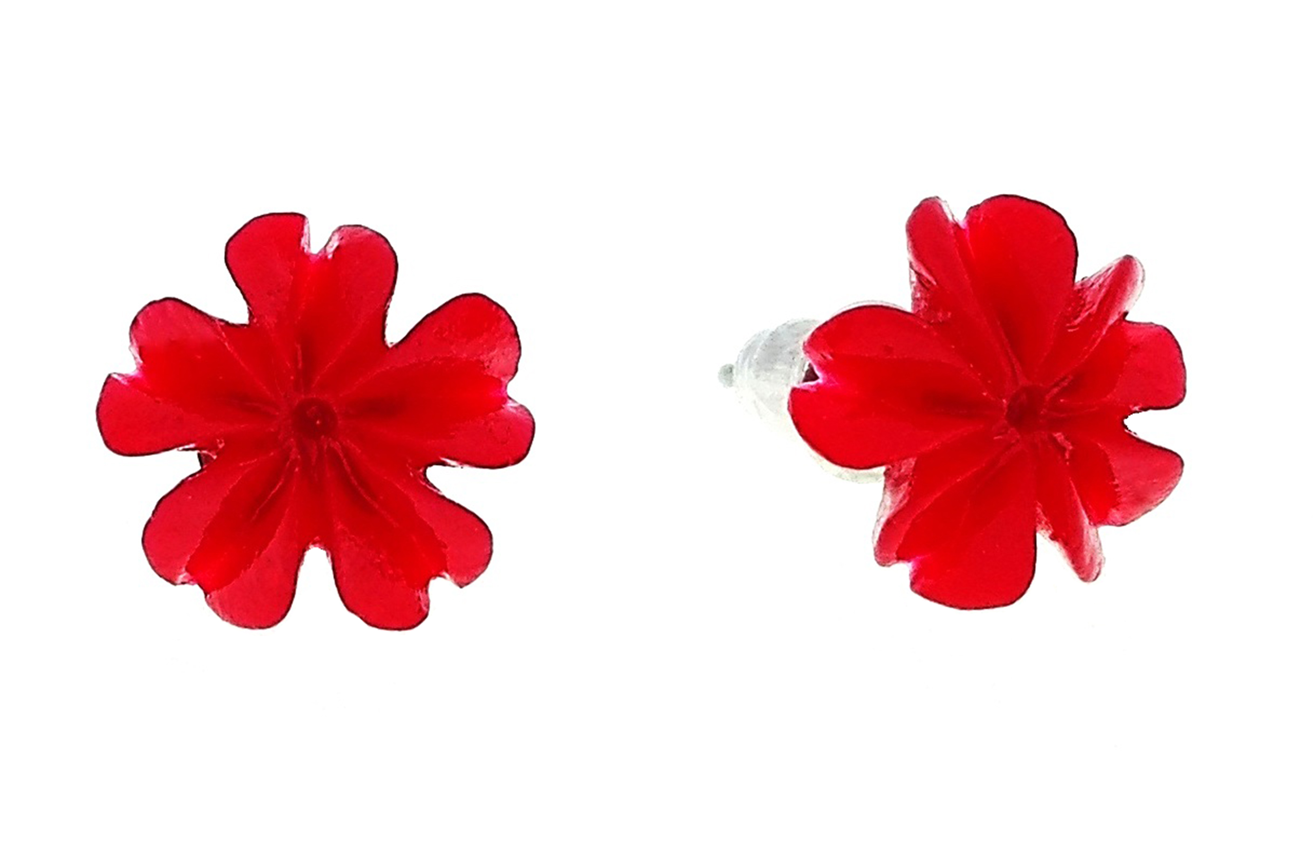 

Kolczyki kwiaty flowers kwiatuszek czerwony