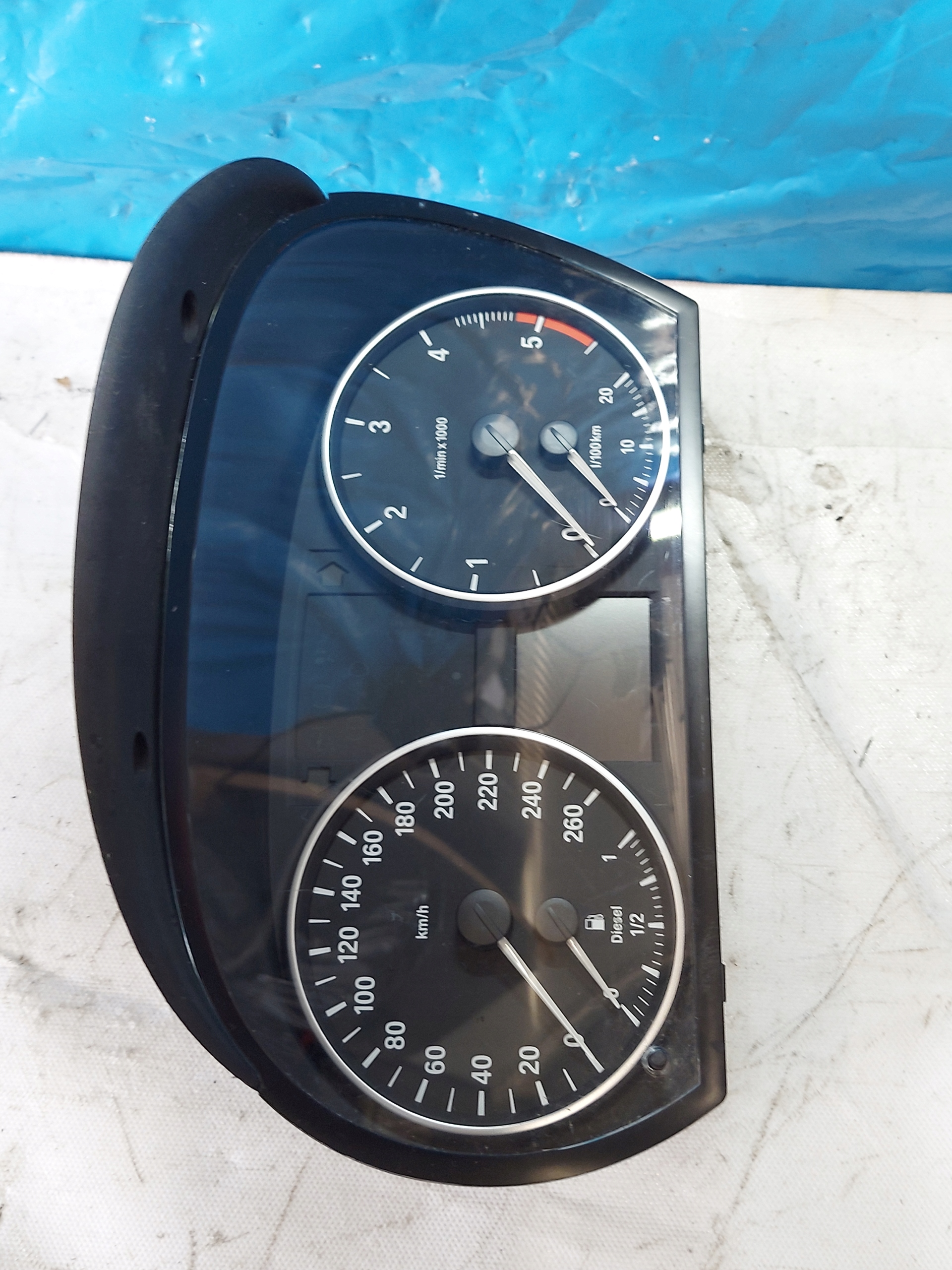 dials clock BMW E91 320D 102535075