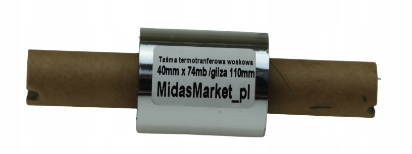 TAŚMA KALKA TTR RIBBON 40x74 DO DRUKAREK ZEBRA - Sklep, Opinie, Cena w ...