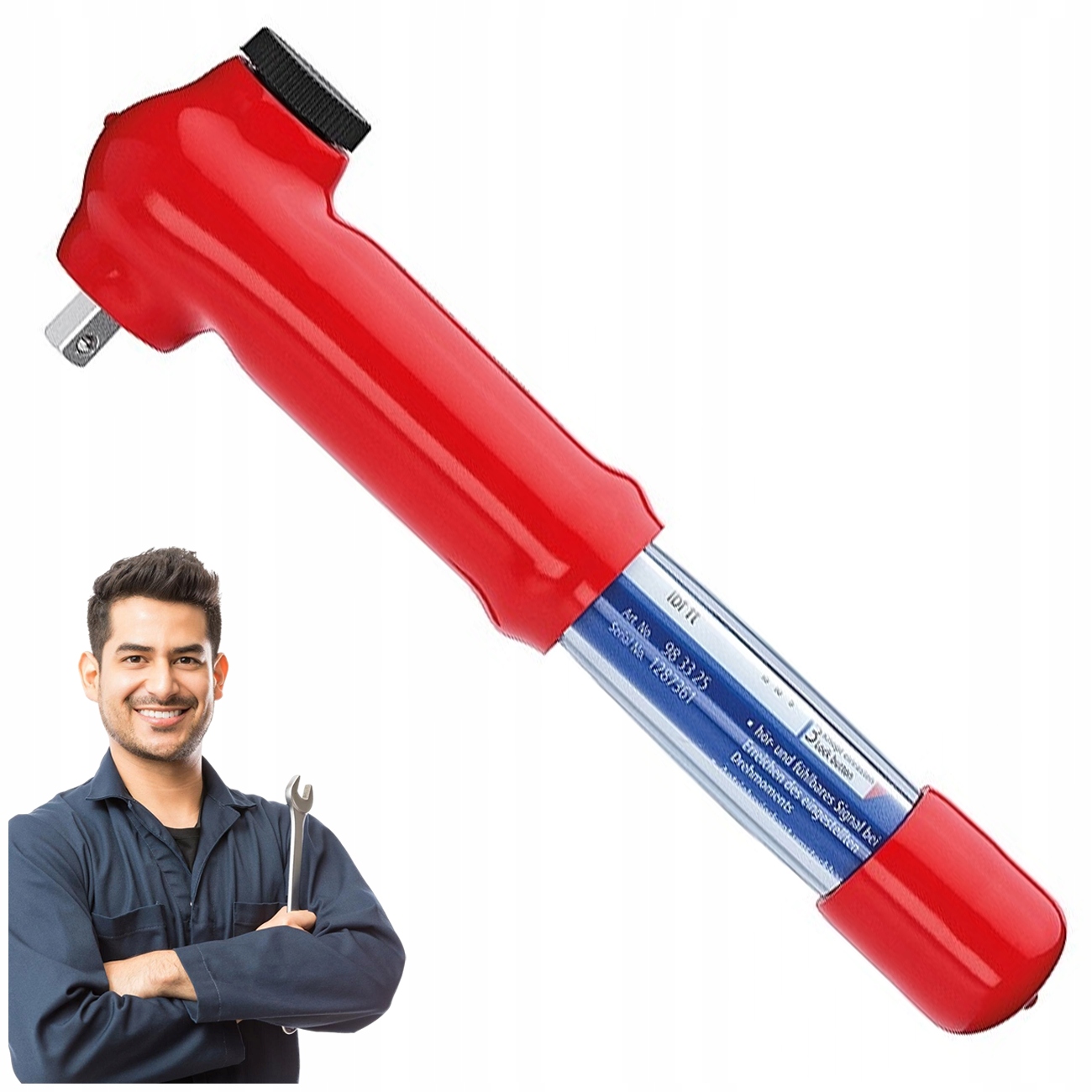 Momentový klíč izolovaný 3/8“ Knipex