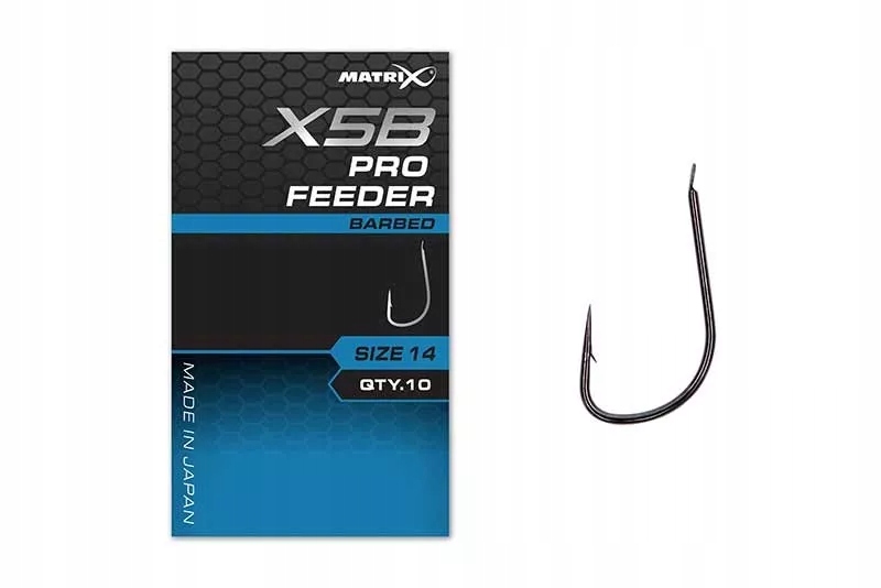 Haczyki Matrix X5B Pro Feeder Barbed roz. 18