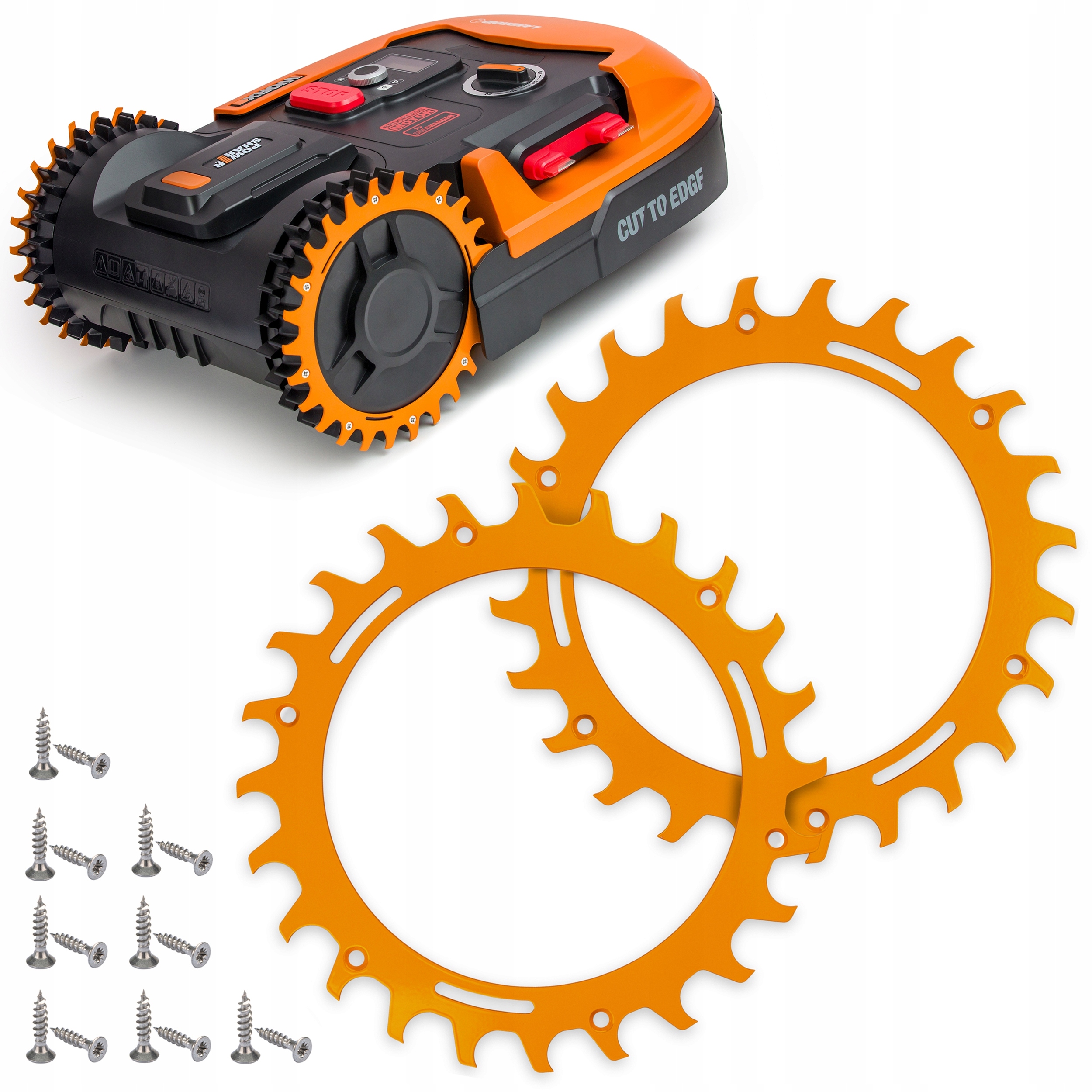 Kolce do Worx Landroid L 2szt wkręty montażowe