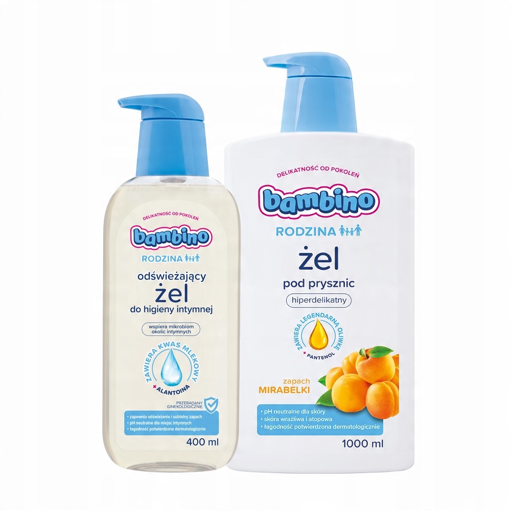 

Żel pod prysznic żel do higieny intymnej Bambino