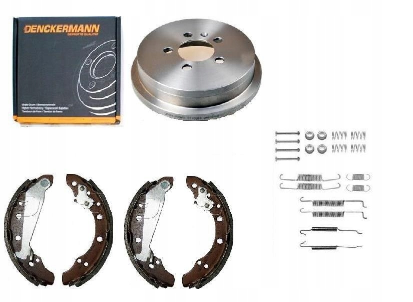 Bubny Čelisti Pružiny Vw Polo 6R 06/09- Sada.