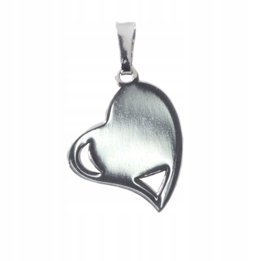 

Wisiorek srebrny Serduszko 5 Ag 925