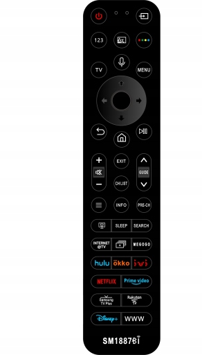 Univerzální náhradní dálkový ovladač pro Tv Samsung Voice SM1887BI Hlasový Pilot