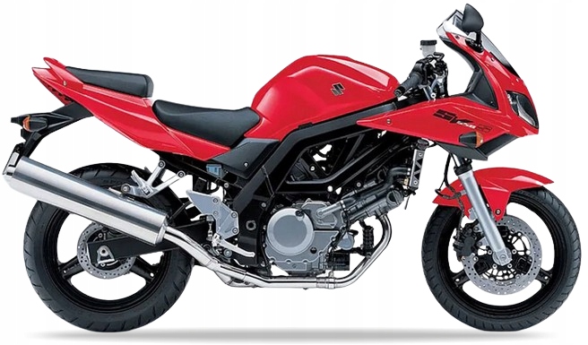 Samolepky Na Motocykl Juula Pro Suzuki Sv 650 S 2006 Červené Yhh
